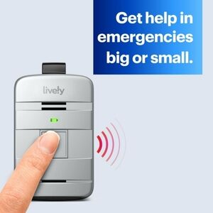 Emergency Alert Device, Silver, Unused